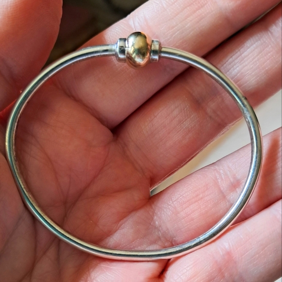 Luxury 14kt Gold Sterling Silver Cape Cod Single Ball Screw...